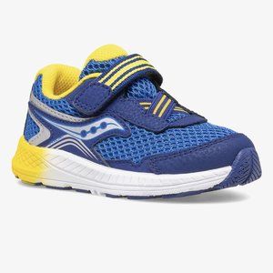 NEW Saucony Size 6 Baby Boys Ride 10 Jr. Sneaker - Blue Yellow